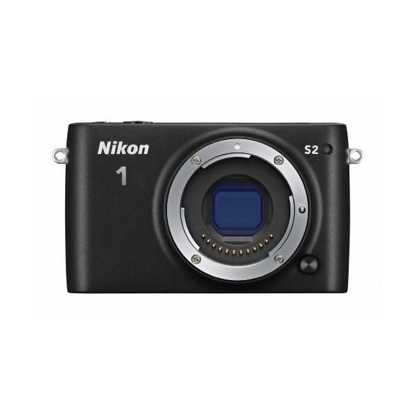 （中古品）Nikon ミラーレス一眼 Nikon1 S2 ボディー ブラック S2BK商品写真はサンプル写真となっております。写真の商品が届くわけでは御座いません。用途機能として最低限の付属品はお送りいたしますが取扱説明書、リモコン等含まれ...