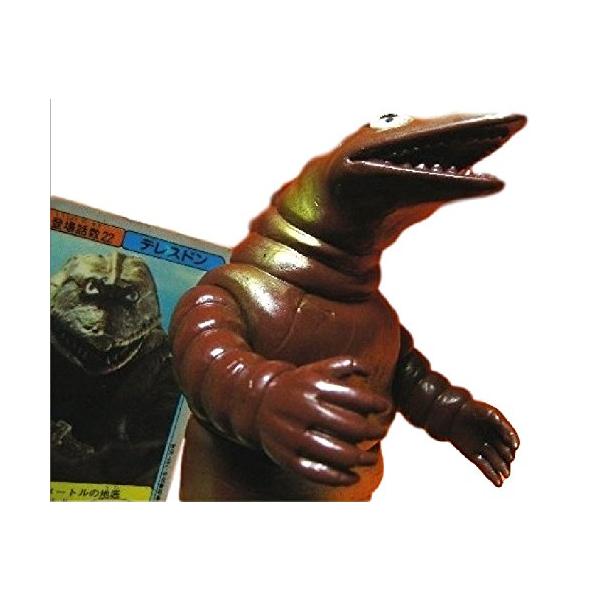 プラタグ版*テレスドン*バンダイ*ウルトラ怪獣シリーズ*ソフビ : ぽ