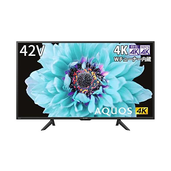 シャープ 42V型 液晶 テレビ AQUOS 4T-C42DH1 4K チューナー内蔵 2021年モデル