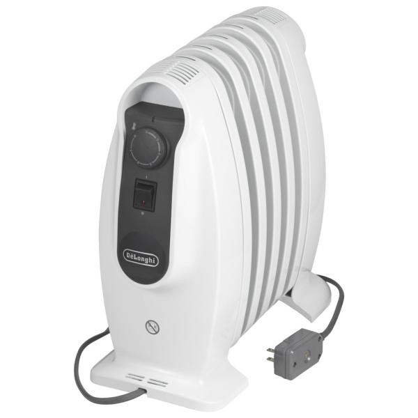 （中古品）デロンギ(DeLonghi) オイルヒーター ピュアホワイト+ミディアムグレー ミニL字型フィン5枚 1~3畳用 NJM0505商品写真はサンプル写真となっております。写真の商品が届くわけでは御座いません。用途機能として最低限の付...