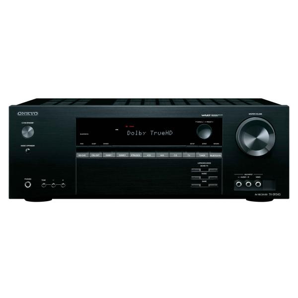 ONKYO TX-SR343 AVレシーバー 5.1ch/Bluetooth対応 ブラック TX-SR343(B) 国内正規品