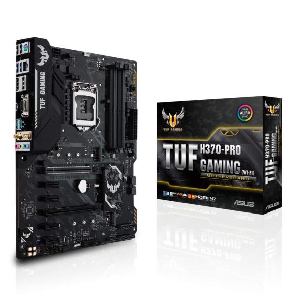 （中古品）ASUS TUF H370-PRO GAMING - ATX Motherboard for Intel Socket 1151 CPUs商品写真はサンプル写真となっております。写真の商品が届くわけでは御座いません。用途機能として...