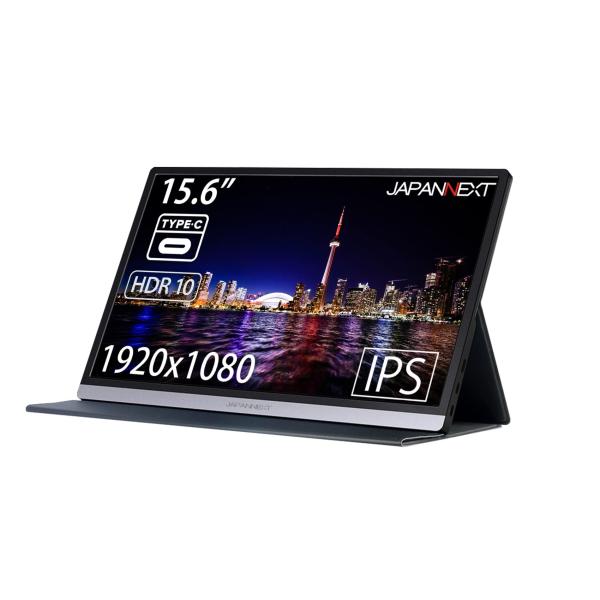 JAPANNEXT 15.6インチ モバイルモニター IPS パネル フルHD 1920x1080