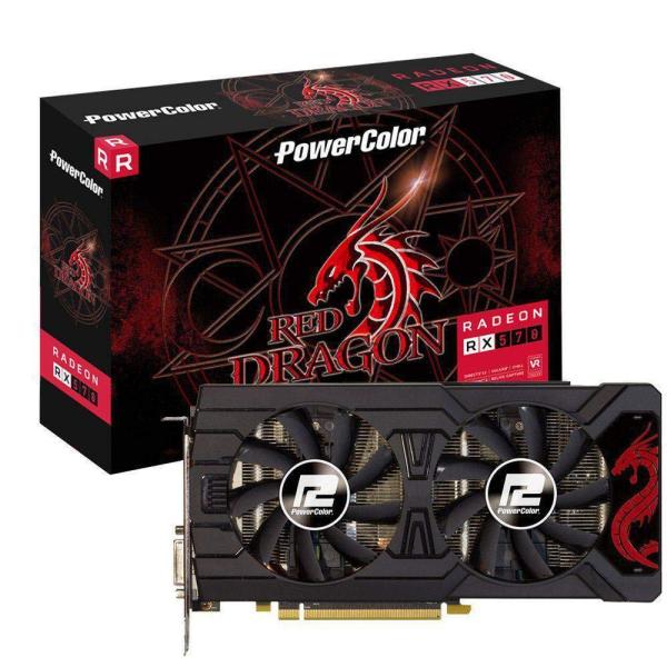 （中古品）PowerColor Red Dragon AMD Radeon RX570 8GB GDDR5 AXRX 570 8GBD5-3DHD/O商品写真はサンプル写真となっております。写真の商品が届くわけでは御座いません。用途機能とし...