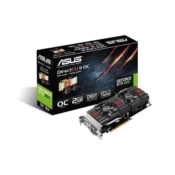 ASUS #GTX660-DC2O-2GD5 GeForce GTX 660 Graphic Card - 1020 MHz