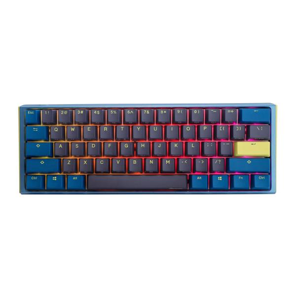 Ducky USB-C One 3 Mini Daybreak 60% Hotswap RGB Double Shot PBT QUACK