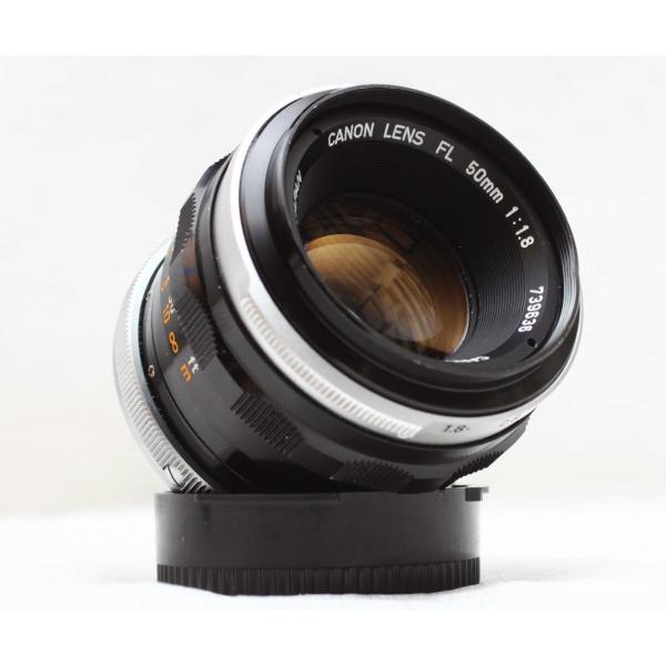 （中古品）CANON FL F1.8 F/1.8 50mm商品写真はサンプル写真となっております。写真の商品が届くわけでは御座いません。用途機能として最低限の付属品はお送りいたしますが取扱説明書、リモコン等含まれていない場合もございます。＊...