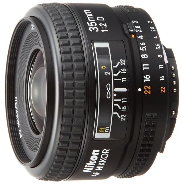Nikon 単焦点レンズ Ai AF Nikkor 35mm f/2D フルサイズ対応 : ぽ