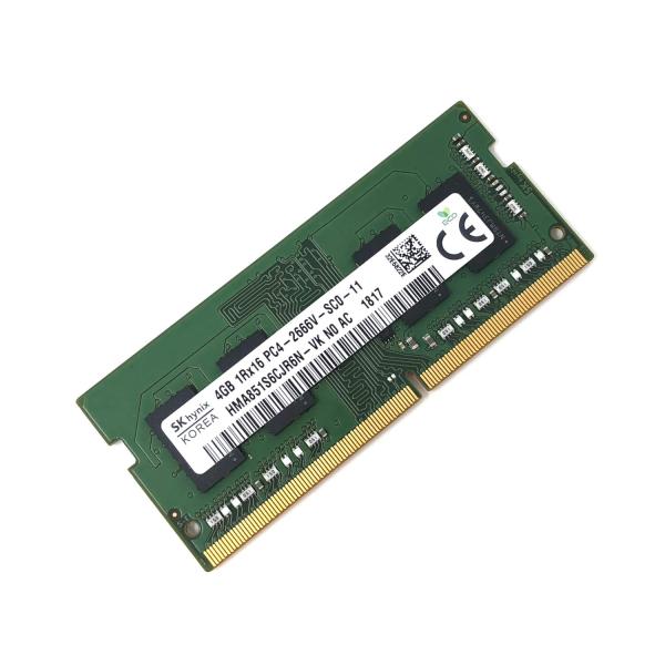 （中古品）SK hynix HMA851S6CJR6N - VK 非ECC PC4-2666V DDR4 at 2666MHz 260ピン SDRAM商品写真はサンプル写真となっております。写真の商品が届くわけでは御座いません。用途機能とし...