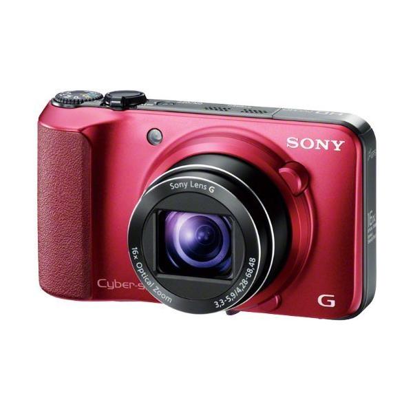 SONY Cyber-Shot(サイバーショット) HX10V (1820万/光学x16) レッド