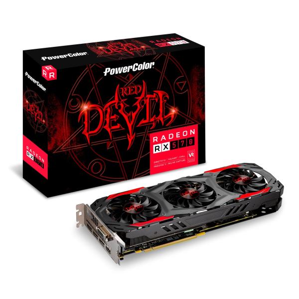 （中古品）PowerColor ビデオカード AMD RADEON RX570搭載 AXRX 570 4GBD5-3DH/OC商品写真はサンプル写真となっております。写真の商品が届くわけでは御座いません。用途機能として最低限の付属品はお送り...