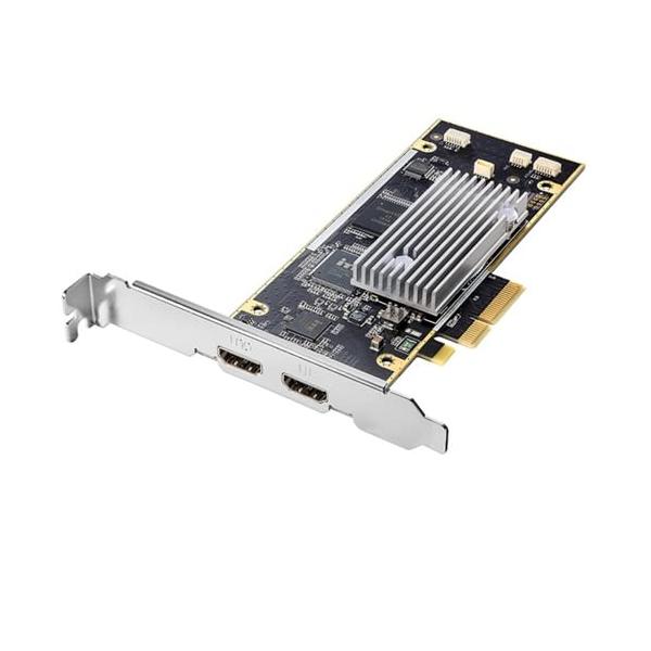 （中古品）GV-4KHVR 4K60p記録対応 PCIeキャプチャーボード商品写真はサンプル写真となっております。写真の商品が届くわけでは御座いません。用途機能として最低限の付属品はお送りいたしますが取扱説明書、リモコン等含まれていない場合...