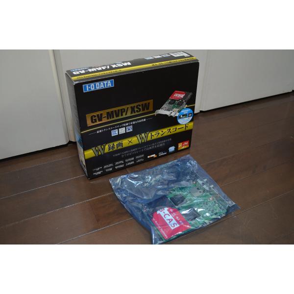 （中古品）I-O DATA Wチューナー&amp;Wトランスコード搭載 地上・BS・110度CS対応TVキャプチャ PCI Express GV-MVP/XS商品写真はサンプル写真となっております。写真の商品が届くわけでは御座いません。用途...