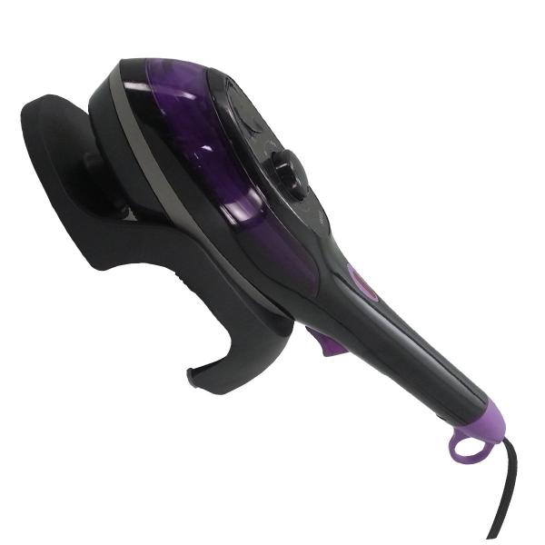 （中古品）スマイル(SMILE) ハンディ スチーム アイロン ブラック/パープル SE4879商品写真はサンプル写真となっております。写真の商品が届くわけでは御座いません。用途機能として最低限の付属品はお送りいたしますが取扱説明書、リモコ...