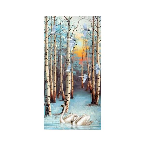 カラービーズ 商い ストーン画 天鶴