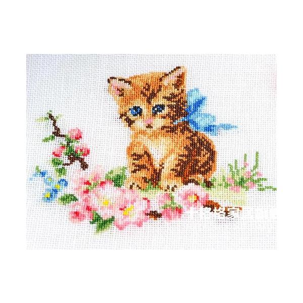 クロスステッチ刺繍キット 図案印刷なし Dmc刺繍糸 子猫桃花 Buyee 日本代购平台 产品购物网站大全 Buyee一站式代购 Bot Online