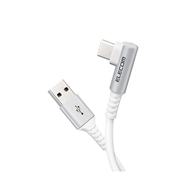L字コネクタを採用し、飛び出しが少ないスッキリした配線が可能です。USB2.0の規格である「Certified Hi-Speed USB(USB2.0)」の正規認証品。USB-A端子を搭載したパソコン・充電器と、USB Type-C(TM)...
