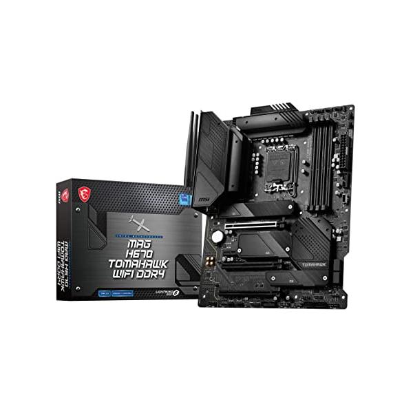 MSI MAG H670 TOMAHAWK WIFI DDR4 マザーボード ATX [Intel H670チップ 