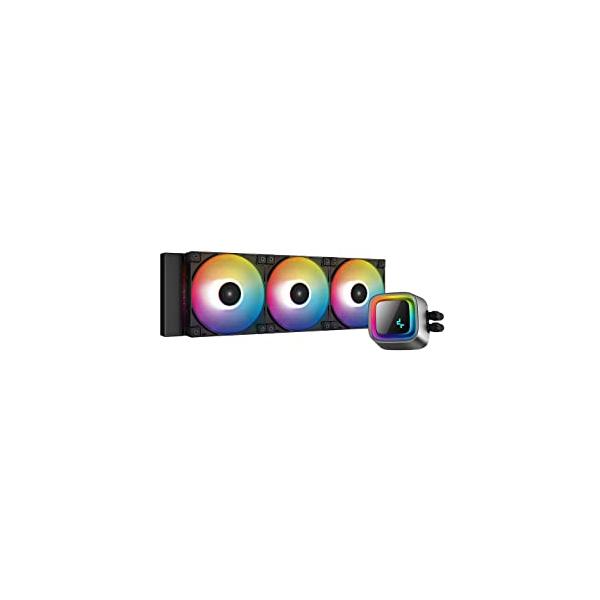 DEEPCOOL LS720 簡易水冷CPUクーラー ARGBファン搭載 360mm R