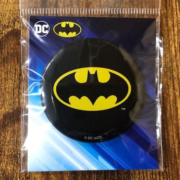 DC『バットマン BATMAN』ビンテージ ビッグ＆オーバル 缶バッジ3個セット gs-station_baj0105