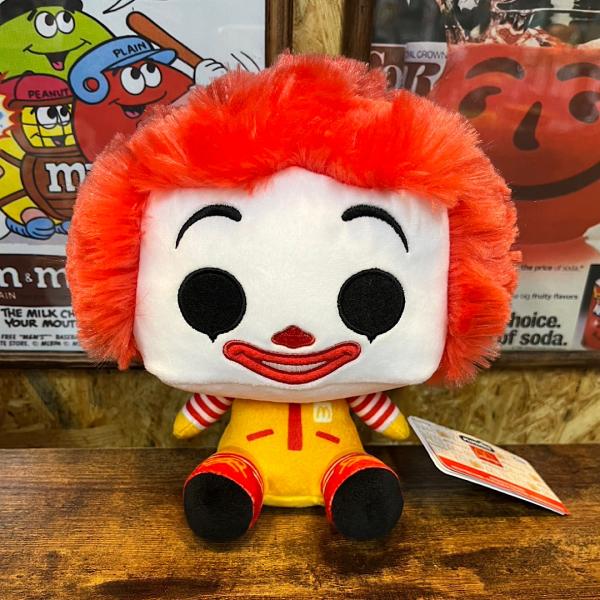 マクドナルド ドナルド ぬいぐるみ FUNKO マクドナルド ドナルド 7インチ プラッシュ ぬいぐるみ