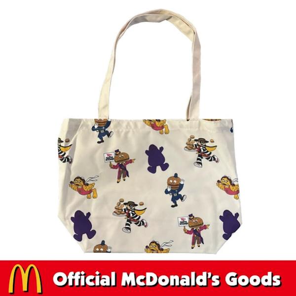 トートバッグ マクドナルド McDonald's CHARACTER PATTERN TOTE