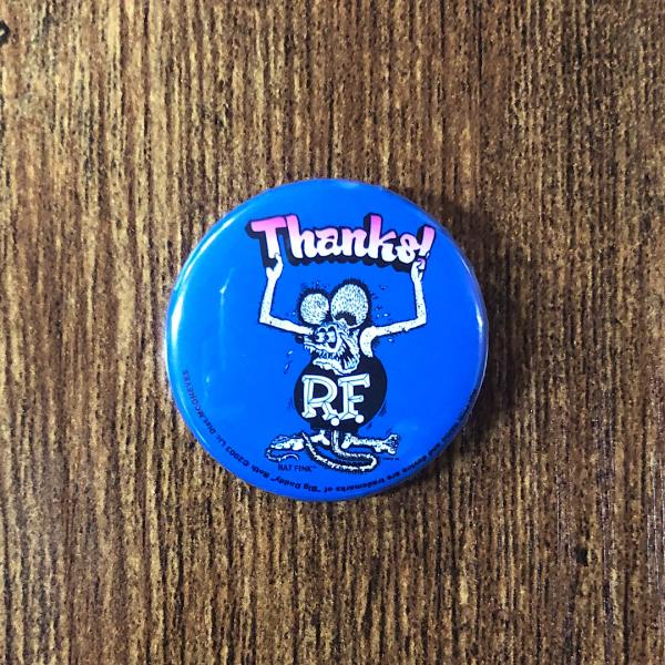 ラットフィンク カンバッジ O RATFINK 缶バッジ アメリカン雑貨 : GS