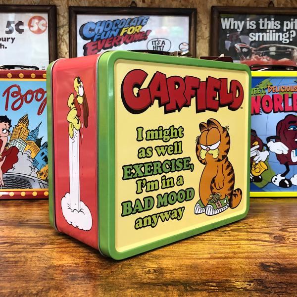 Garfield VINTAGE LUNCH BOX ガーフィールド ランチボックス お弁当箱