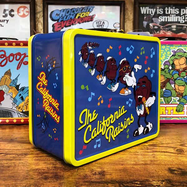 RAISIN VINTAGE LUNCH BOX カリフォルニア レーズン ランチボックス お