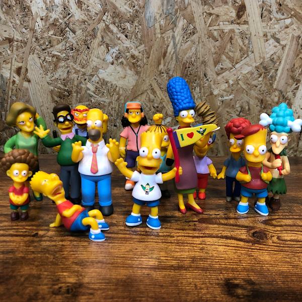 シンプソンズ フィギュア 14体セット SIMPSONS アメリカン雑貨 : GS
