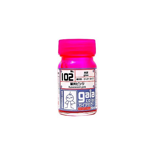 ガイアカラー 102 蛍光ピンク 塗料 : ガンダムグッズ専門SHOP G