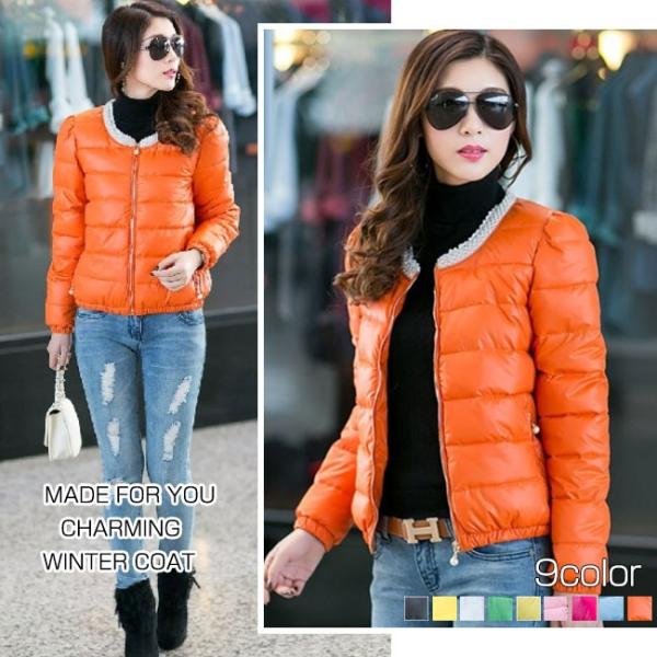 ダウンコート レディース服 女性 大人 冬 ダウンジャケット 丸襟 ショート丈 薄手 ファスナー シャーベットカラー 大きいサイズ カラバリ 無地 Buyee Buyee 提供一站式最全面最专业现地yahoo Japan拍卖代bid代拍代购服务 Bot Online