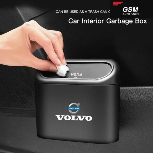 並行輸入品 車用吊り下げ 収納 ボックス ABSプレスタイプゴミ箱 ボルボ XC60 XC90 V40 V60 S60 V50 V90 S80 C40 XC40