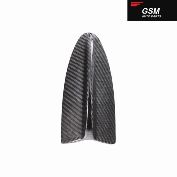 並行輸入品 BMW X3 F25 X5 E70 X6 E71 E72用 カーボン ブラック ルーフ シャークフィン アンテナ カバー 上部アンテナ アンテナマス