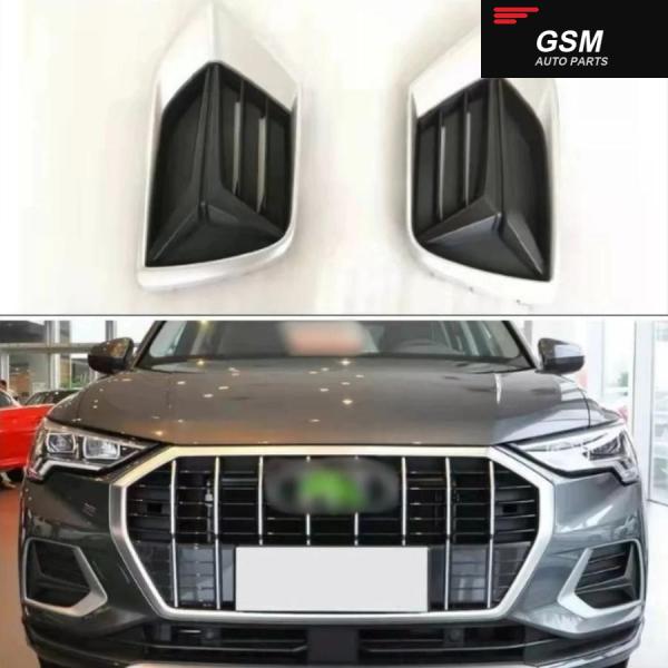 並行輸入品 アウディ Q3 レギュラーエディション 2019-2024 フロント バンパー フォグランプ グリル OE: 83G
