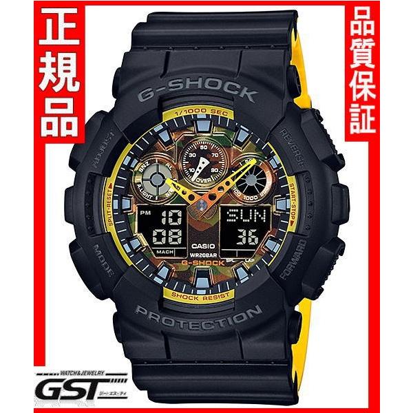 G-SHOCK Gショック カシオGA-100BY-1AJF腕時計メンズ(黒色