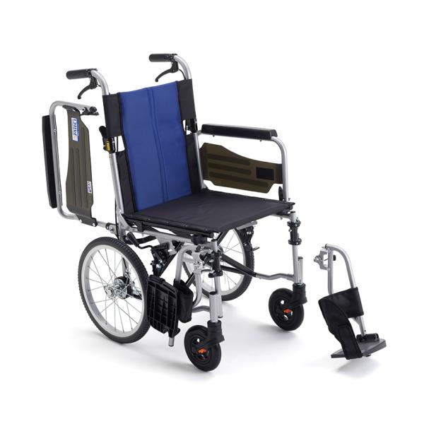 ・座幅400mm　座面高460ｍｍ・駆動輪16インチハイポリーマータイヤ・安心なサーボ式介助ブレーキ・コンパクトになる背折れジョイント・掃除が楽なワンタッチキャスター・移乗に便利なアームサポート跳ね上げ＆フットサポート開閉着脱・BAL-R4...