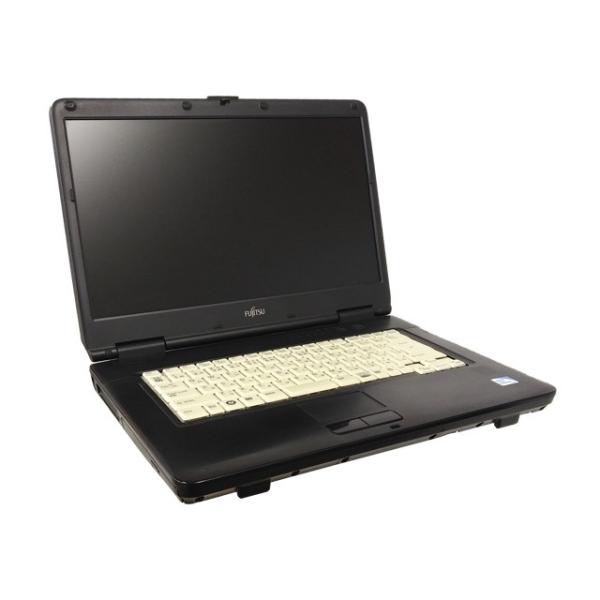 中古 ノートパソコン Microsoft Office搭載 Windows7 富士通 Fmv 0 15 6型 Hdd160gb 3ヵ月保証 Celerondc 1 9ghz Dvdrom 至高 メモリ2gb
