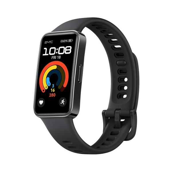 他サイト： HUAWEI Band 9 スマートウォッチ フルオロエラストマー素材ベルト 高精度健康モニタリング 自動輝度調整 iOS/Android対応 ブラックの商品画像