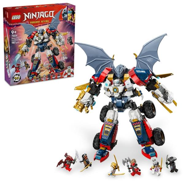 レゴ(LEGO) ニンジャゴー ドラゴン合体ウルトラメカスーツ 71834 おもちゃ 男の子 女の子