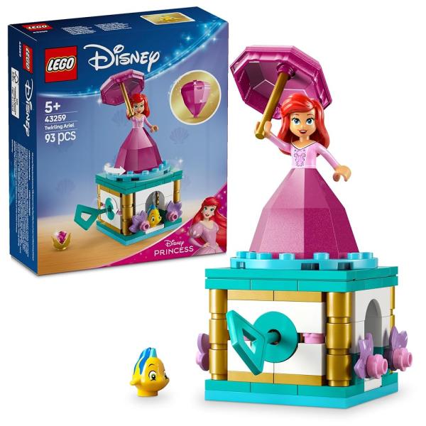 レゴ(LEGO) ディズニープリンセス くるくるアリエル 43259