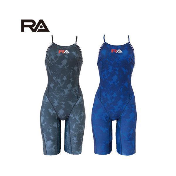 【ネコポス対象商品】【パッドなし】RA123-SWATR【RAアールエー】レディース水着 (ワンピーススパッツ) WOMEN'S X-BACK ALLINONE NATURE ELEMENTS