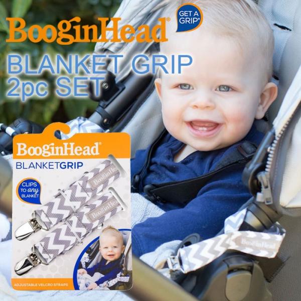 他サイト： シューズ クリップ ベビー ブランケット BooginHead ブーギンヘッド ブランケット グリップ 2本組の商品画像