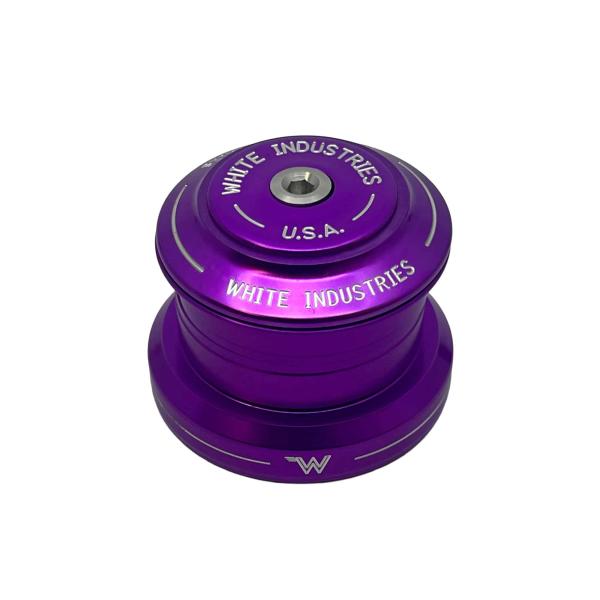 WHITE　INDUSTRIES　HEADSET　ZS44/EC44　COLOR　PURPLE　ホワイトインダストリーズ　ヘッドセット　44ｍｍ-44ｍｍ　1-1/8”　カラー　パープル