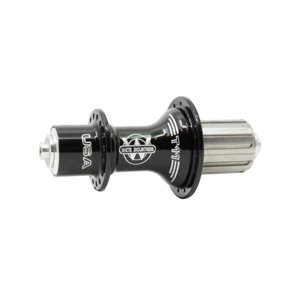 WHITE　INDUSTRIES　T11　REAR　HUB　BLACK　ホワイトインダストリーズ　リアハブ　リムブレーキ　32H　クイックリリース　130ｍｍ　ブラック