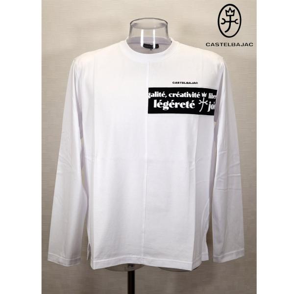 ★２０２４ 秋冬【25周年*002*】【gb*1】 カステルバジャック・50％OFF・【*002*】長袖Tシャツ＜Mサイズ・Lサイズ・LLサイズ＞-bb0275