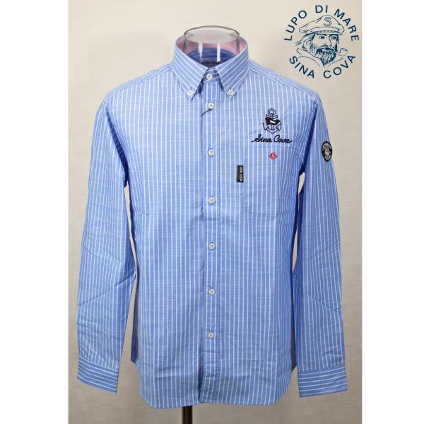 ★シナコバ 【*001*】＜30%OFF＞2025・春夏・長袖ボタンダウンシャツ＜Mサイズ・Lサイズ・LLサイズ＞-ef271・ef272・ef273