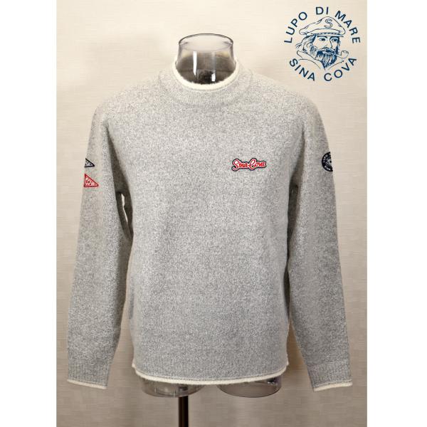 新品シナコバ　ニットLL 定価39600円 SINA COVA（シナコバ） ☆2025 秋冬 新作 シナコバ【*001*】クルー