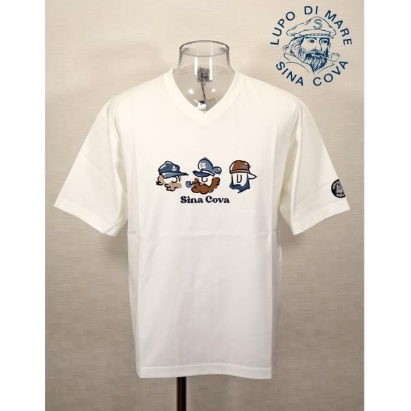 ★シナコバ【*001*】2026・春夏・新作【*26 SALE*】30%OFF・半袖VネックTシャツ＜M・L・LL＞-eh220・eh221・eh222