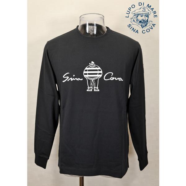 ★シナコバ【*001*】＜2０％ＯＦＦ・SINA COVA & Guest-One コラボＴシャツ　限定品＞秋冬長袖Ｔシャツ＜M・L・LL・サイズ＞kt374